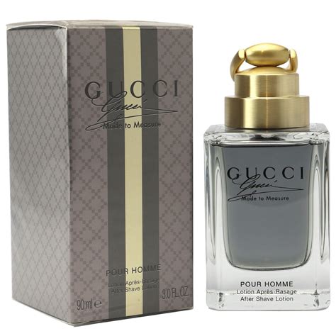 gucci pour homme made to measure|gucci by aftershave for men.